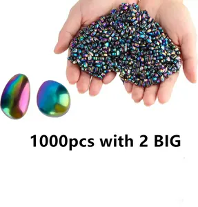 1000PCS Mini Stress Relief Building Balls with 2 Large Power Spheres – Creative Desk Toy for Relaxation, Focus & Fun