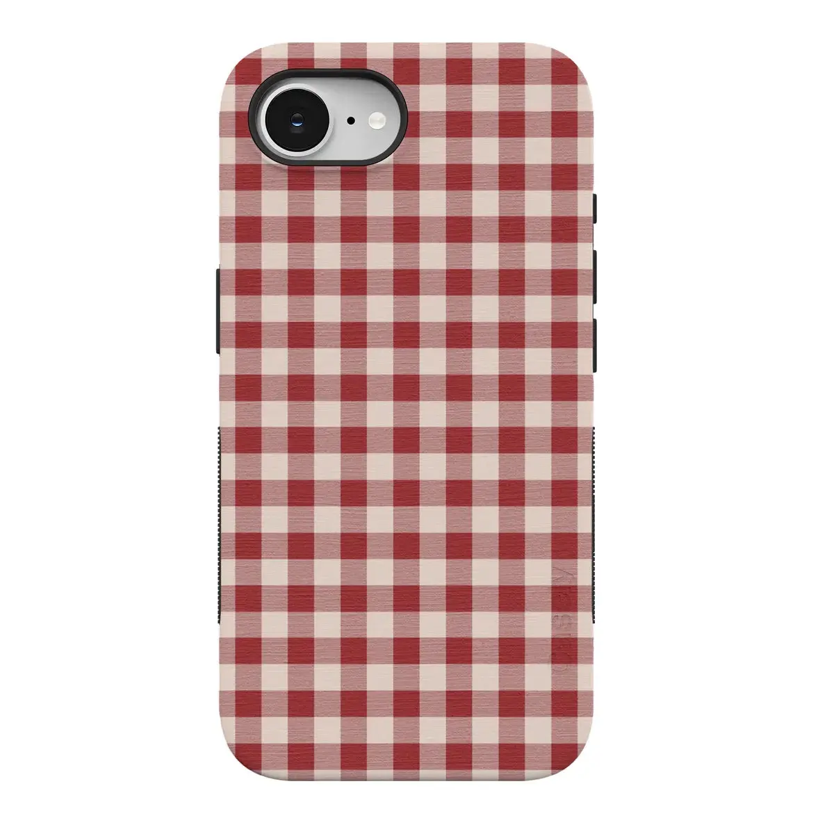 Casely iPhone 17e Case | Sweet Jam | Red Gingham | Bold Protective Design | Compatible with MagSafe