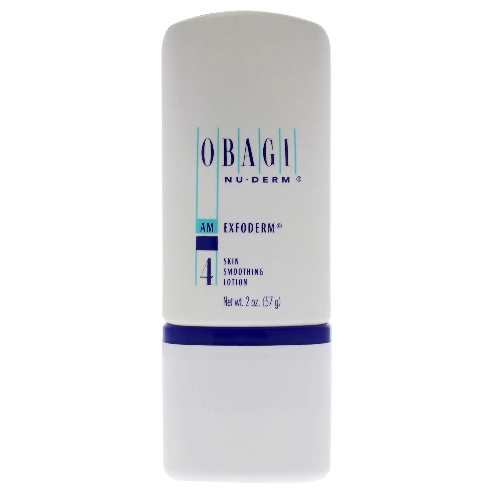 Obagi Nu-Derm 4 AM Exfoderm Smoothing Lotion for Women - 2oz (57g) Morning Use Skin Care Lotion Bottle, 57 G