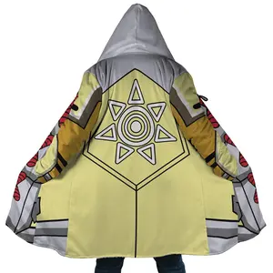 WarGreymon Dream Cloak Coat, Digimon Men's Women's Hooded coat, Fleece Jackets Coats, Gift For Men And Women