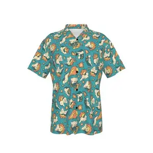 Cyndaquil PKM Hawaiian Shirt | Cool Summer Anime Vibes for Men & Fans