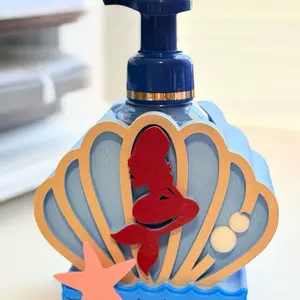 Mermaid Soap Holder - Decorative Shell Design with Starfish Accent for Bathroom Decor