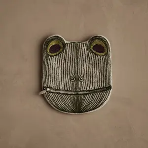 Lucky Frog with Bell Pouch