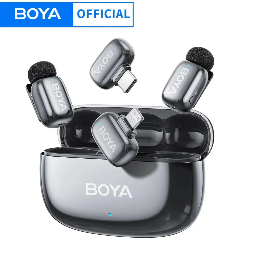 BOYA Mini Wireless Lavalier Microphone BOYA Mini Wireless Lavalier Microphone