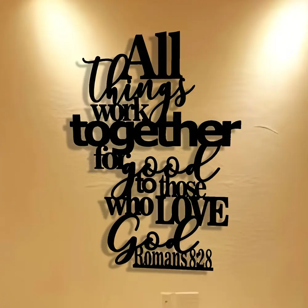 1 piece of craftsmanship: No matter what difficulties and challenges you encounter, you will have good results. Metal signs, Motivational plaque, Halloween abstract art, wall art, craft plaque wall decoration Vintage Metal Sign