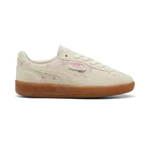 PUMA Womens Palermo Cherry Blossom Ii Lace Up Sneakers Shoes Casual - White