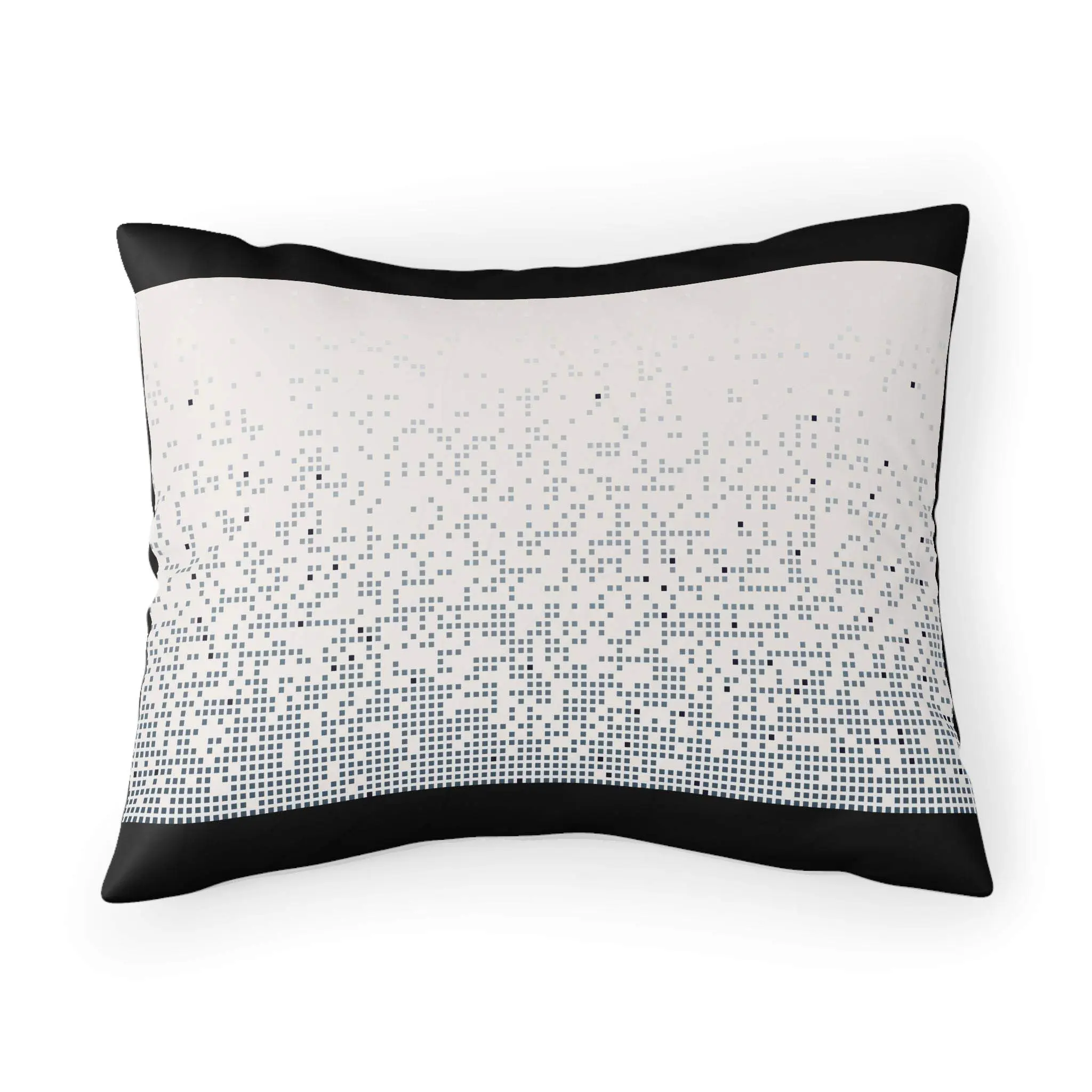 Dissolved filled square dot Pillow Sham