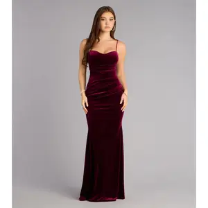 Layne Velvet Mermaid Formal Dress