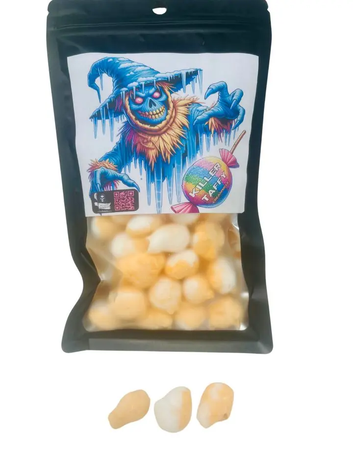 Killer Kandies Freeze Dried Creamsicle KILLER TAFFY, 2 oz