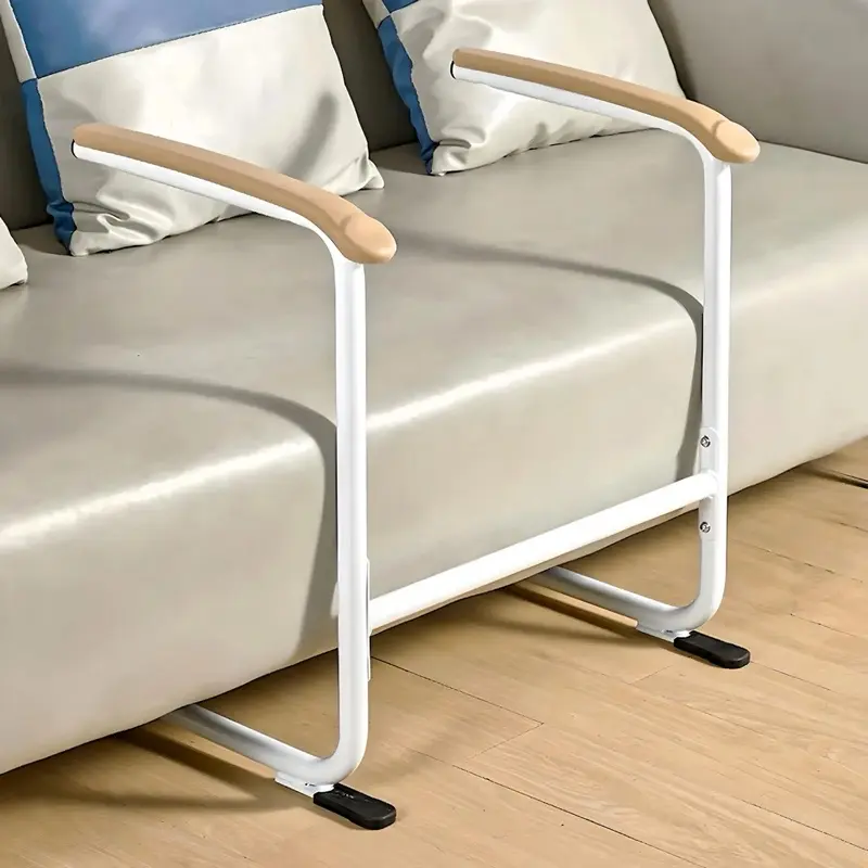 StandEase Assist - Sturdy Stainless Steel Frame with Non-Slip TPE Handle for Fall Prevention & Easy Setup on Beds Chairs Couches