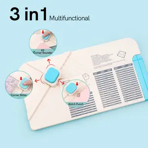 3-in-1 Multifunctional Punch Board for Envelopes Gift Boxes Bows for Creating Custom Envelopes, Bows, and Gift Boxes of Different Sizes Perfect for Birthdays, Holidays, or Special Occasions,