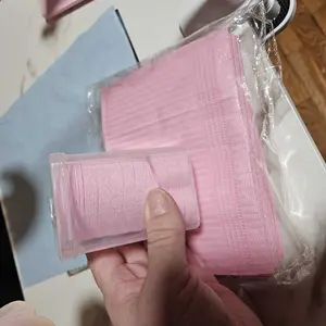 20pcs Waterproof Foldable Nail Cleaning Pads, 3-Layer Disposable Manicure Tools, Perfect for Nail Art Salon and Tattoo Removal, Nail Art Remover