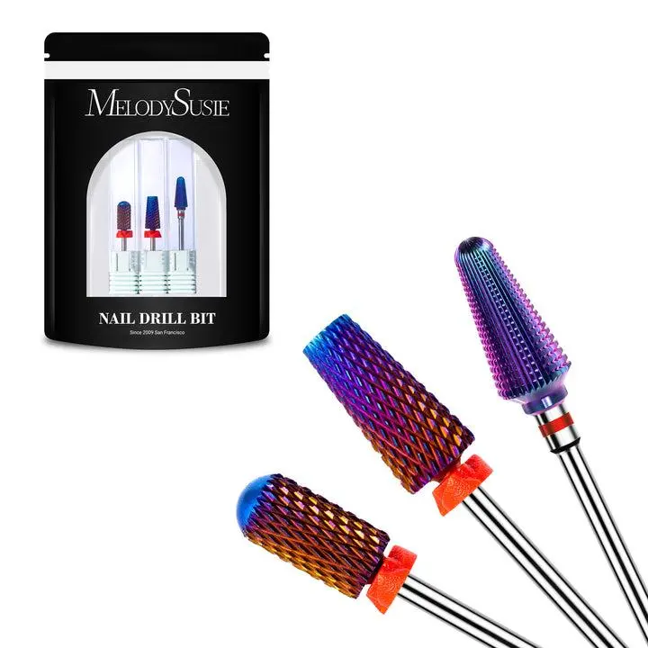 A Set - 5 in 1 & Smooth Round Top Large Barrel & Tornado Bits