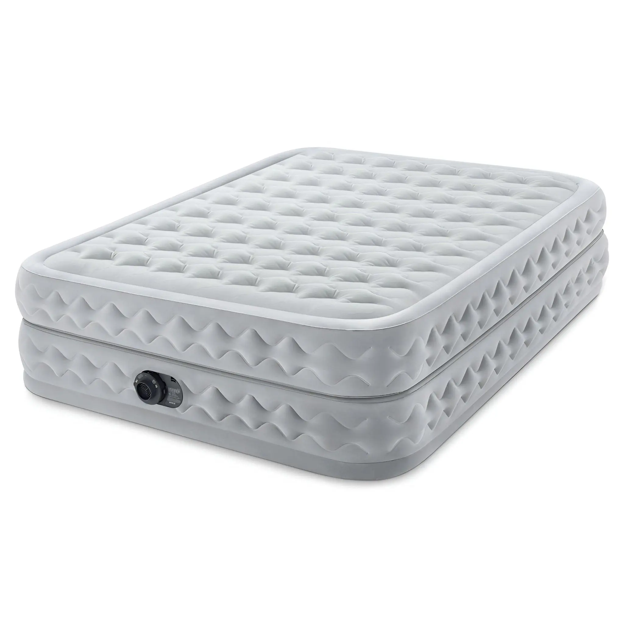 Intex 64489ED Dura Beam Supreme Air Flow Air Mattress with Built In Pump, Queen Intex 64489ED Dura Beam Supreme Air Flow Air Mattress with Built In Pump, Queen