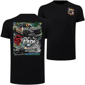 🚗[100% Cotton][Graphic Tee]Richie Rich Truck T-Shirt – Full Color Ondgas Graphic Design, 100% Cotton Unisex Fit, Made in USA, Ideal for Car Lovers, Truck Enthusiasts, Automotive Fans, Streetwear Lovers & Riders, Perfect Gift for Any Occasion