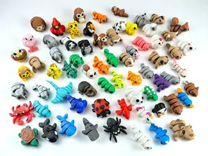 MINI 3D Printed Animal Articulating Fidget Collection - Pocket Pals - Plastic Figures for Home Decor & Playful Movement - Unique Whimsical Addition to Any Room
