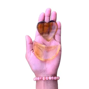 Yellow Fluorite Crystal Set