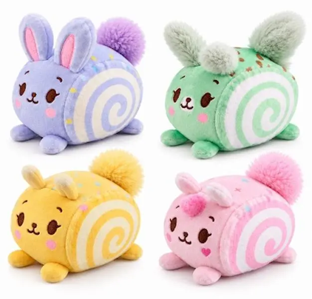 Squishberries *HOT* VIRAL* unique marshmallow squishy plush animal, scented with strawberry- 4 STYLES