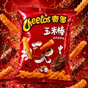 Cheetos Sauteed Steak Chips 1.76 oz (CHINA) Cheetos Sauteed Steak Chips 1.76 oz (CHINA)