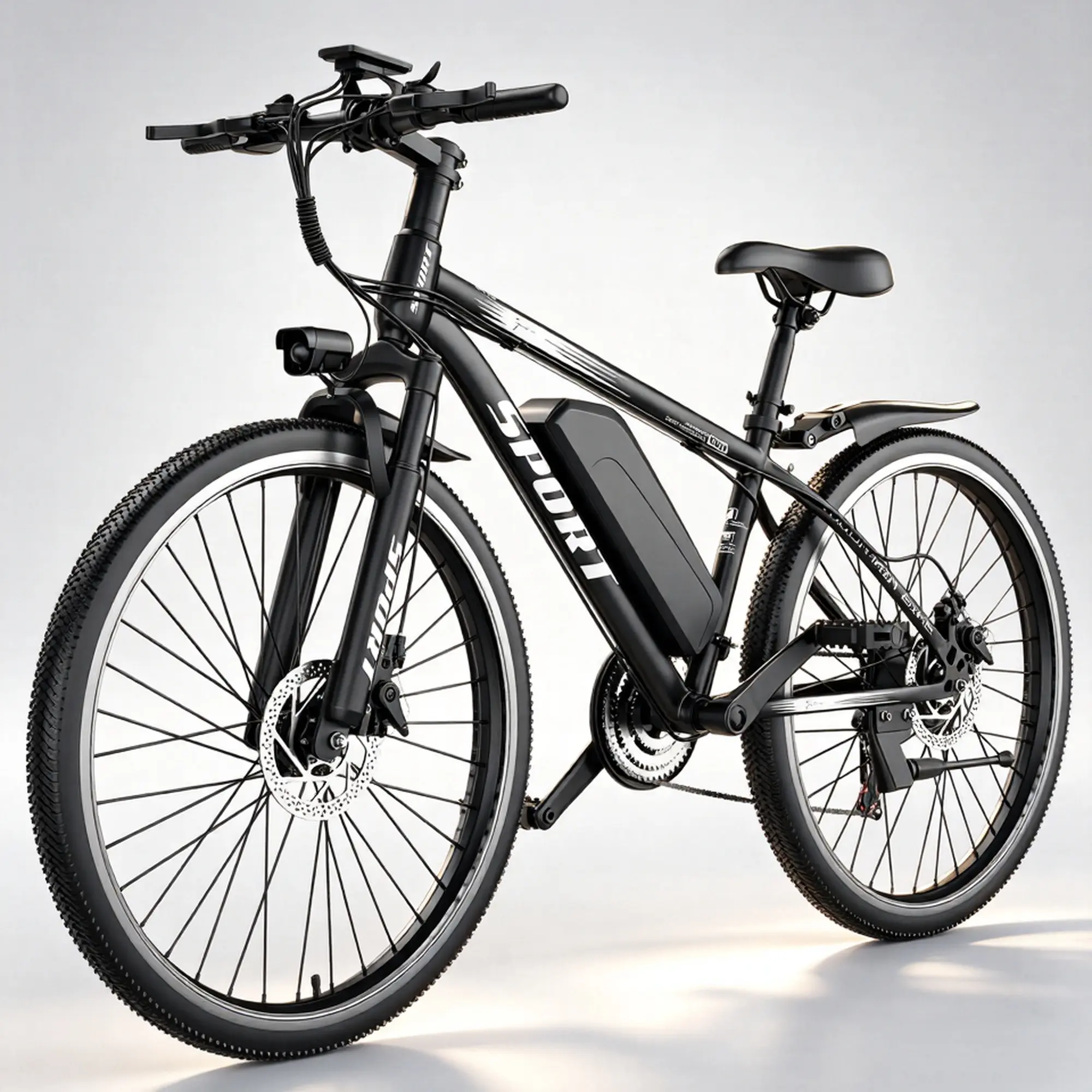 Fweork G26 Electric Bike for Adults, 1500W Peak Mountain Ebike with 28 MPH, 65 Miles Range, 48V 10Ah Removable Battery 26" Ebike for Commute
