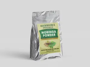 100% Organic Moringa Leaf Powder 100g – USDA Certified Natural Superfood for Tea, Smoothies, Detox, Energy & Immune Support