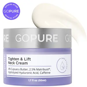 GOPURE Neck Cream Tighten & Lift Firming Cream for Crepey Skin GOPURE Neck Cream Tighten & Lift Firming Cream for Crepey Skin