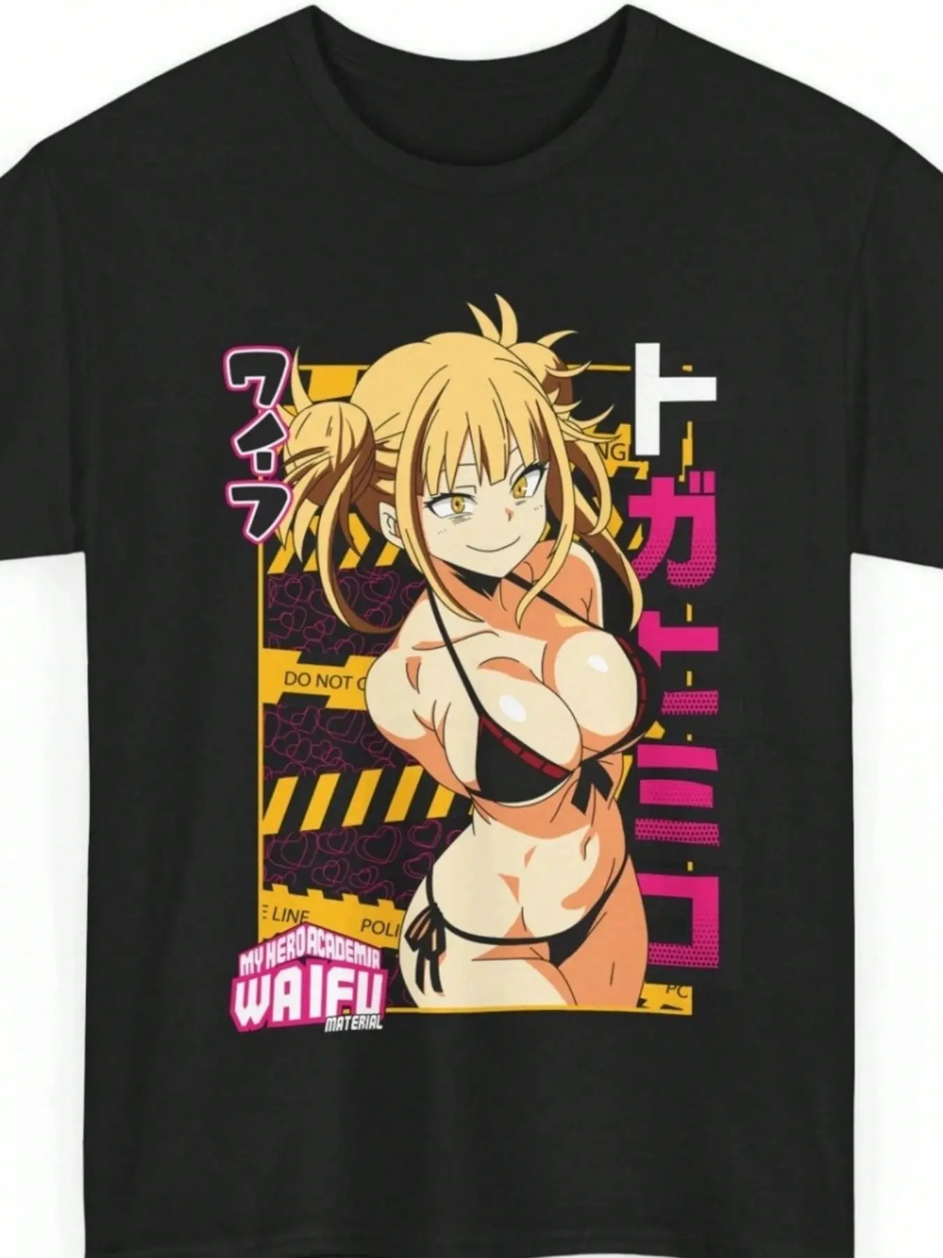 Women's Anime Jinx Arcane Black T-Shirt #1