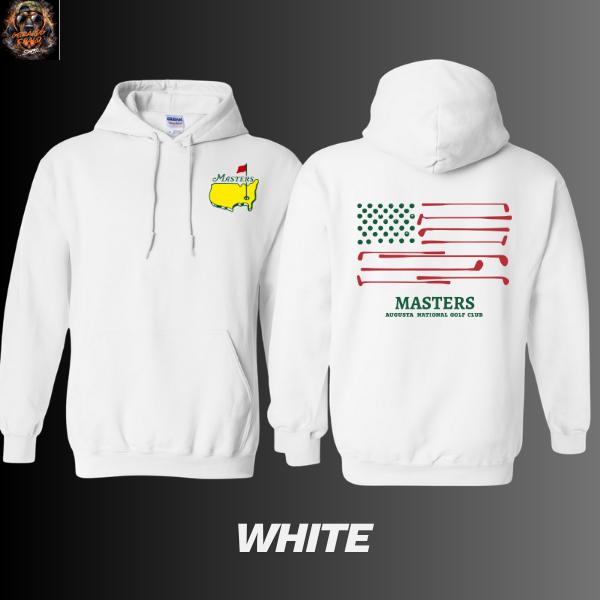 [Collection] T-shirts, hoodies printed with the American flag, American flag printed t-shirts for male and female golf fans, gifts for male and female golf fans.