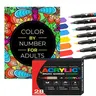 Color By Number Art Book，75 Beautiful Pictures Designed For Fun, Adult Relaxation & Stress Relief Coloring For Hours On End  includes Flowers, Animals, Mandala, Nature, Landscapes & Much More