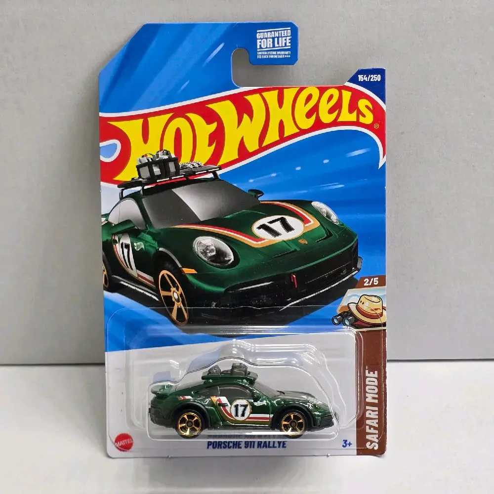 Hot Wheels 2025 HW Safari Mode 2/5 Green Porsche 911 Rallye