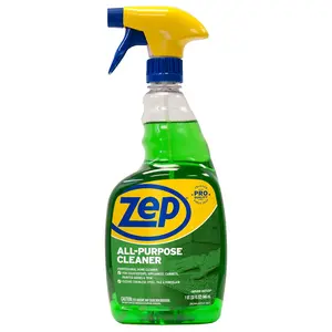 Zep All-Purpose Cleaner & Degreaser Spray and Wait Formula 32 oz ZUALL324 Professional-Grade Strength for Kitchen Bathroom Surfaces