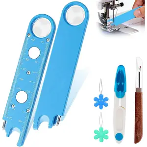 Quick Threading Device for Sewing Machine, 4 in 1 Sewing Machine  Threader, Multifunctional Automatic Quick Threading Tool,  Threader  Sewing Tool with Suture Remover and