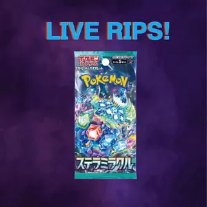 LIVE - Stellar Miracle Booster Pack