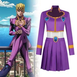 Premium Cosplay Costume Set: Blonde Hero Costume with Butterfly Accents and Skirt for Anime Conventions