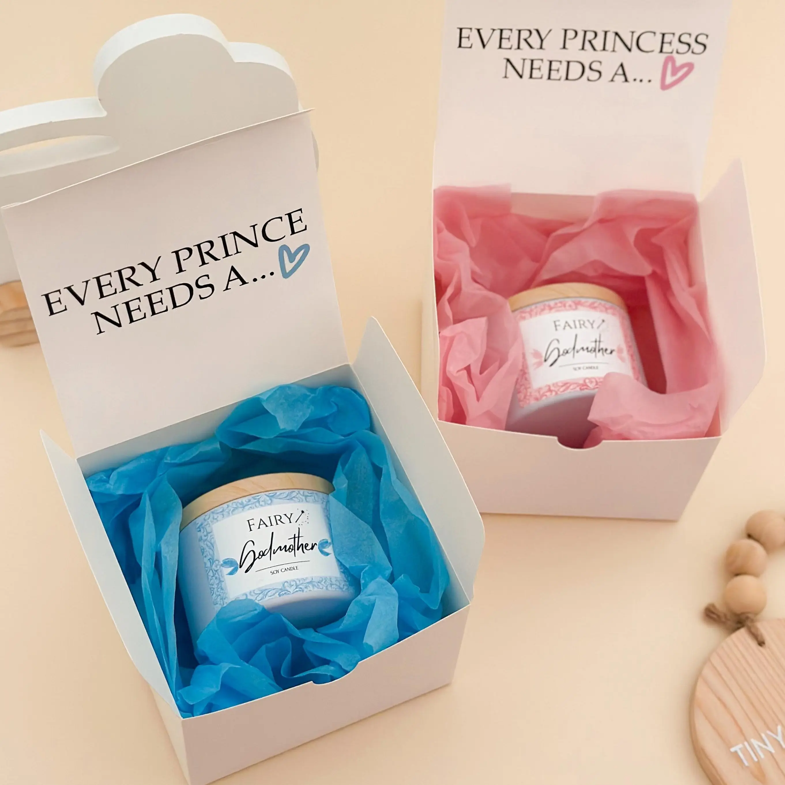 Will You Be My Godmother Gift Box – Fairy Godmother Candle Proposal