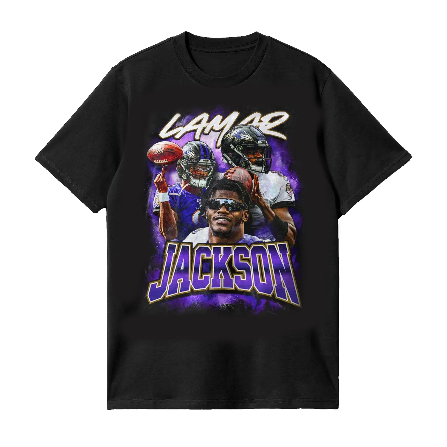 Lamar Jackson T-Shirt Football Lover Graphic Shirt – Vintage Inspired Sports Tee HGP07806
