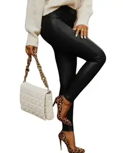 [LTO]Women'S Solid-Color Studded Leggings Bottom Bridal Maternity Womenswear Basic Minimalist