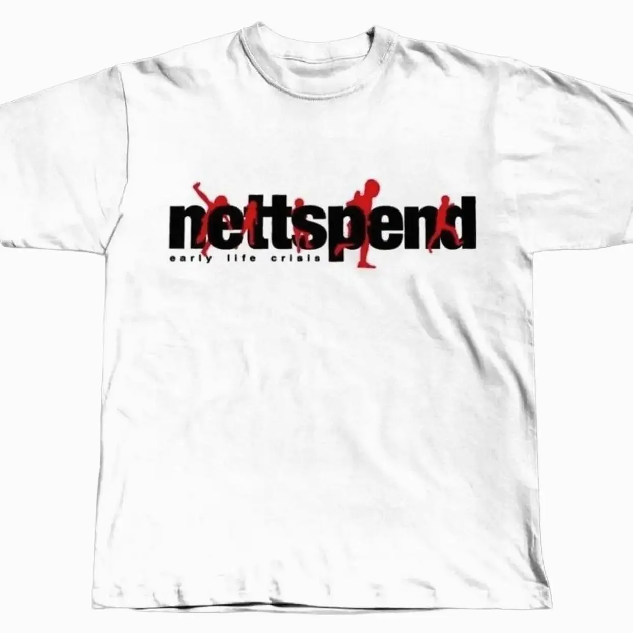 Nettspend Early life crisis ERL graphic Invert Tour tee shirt Underground Osamason 4