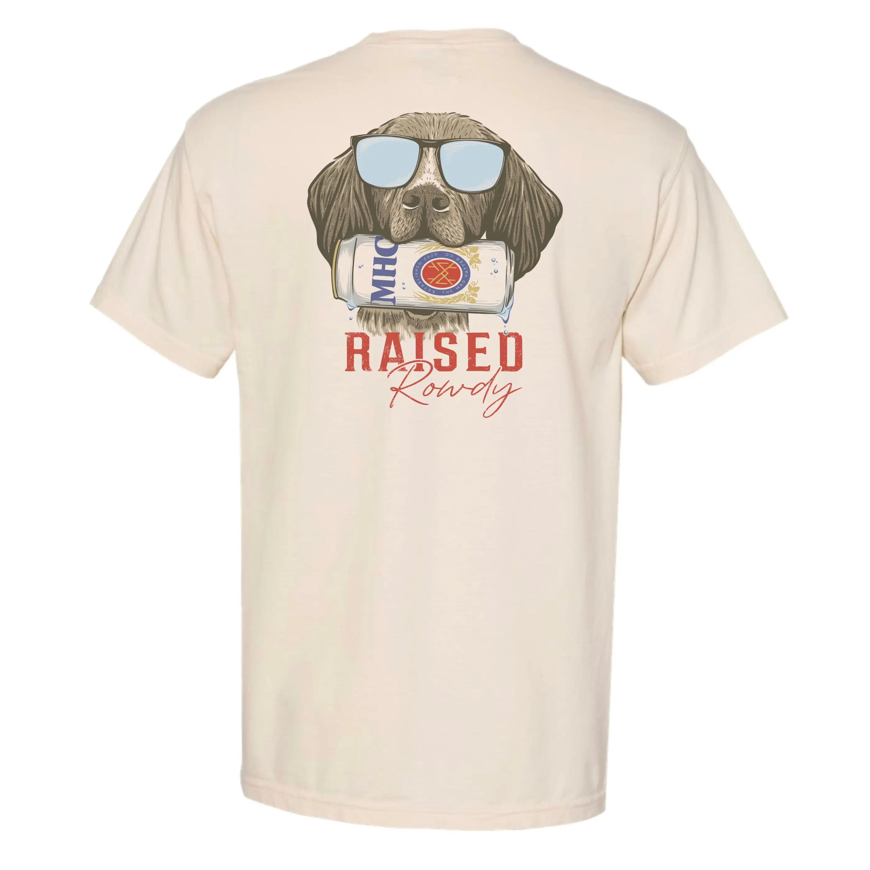 Raised Rowdy MadHatter's 100% Cotton True to Size T-Shirt/Tee