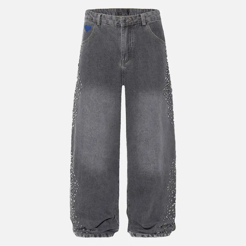 vetements distressed jeans - TikTok Shop
