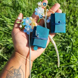 leather bookmarks handmade