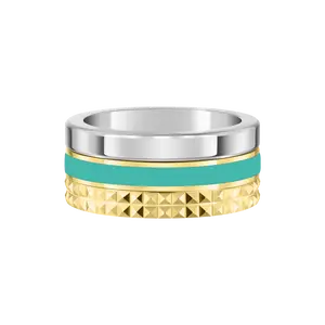WEWA TUBE TURQUOISE CHIP RING