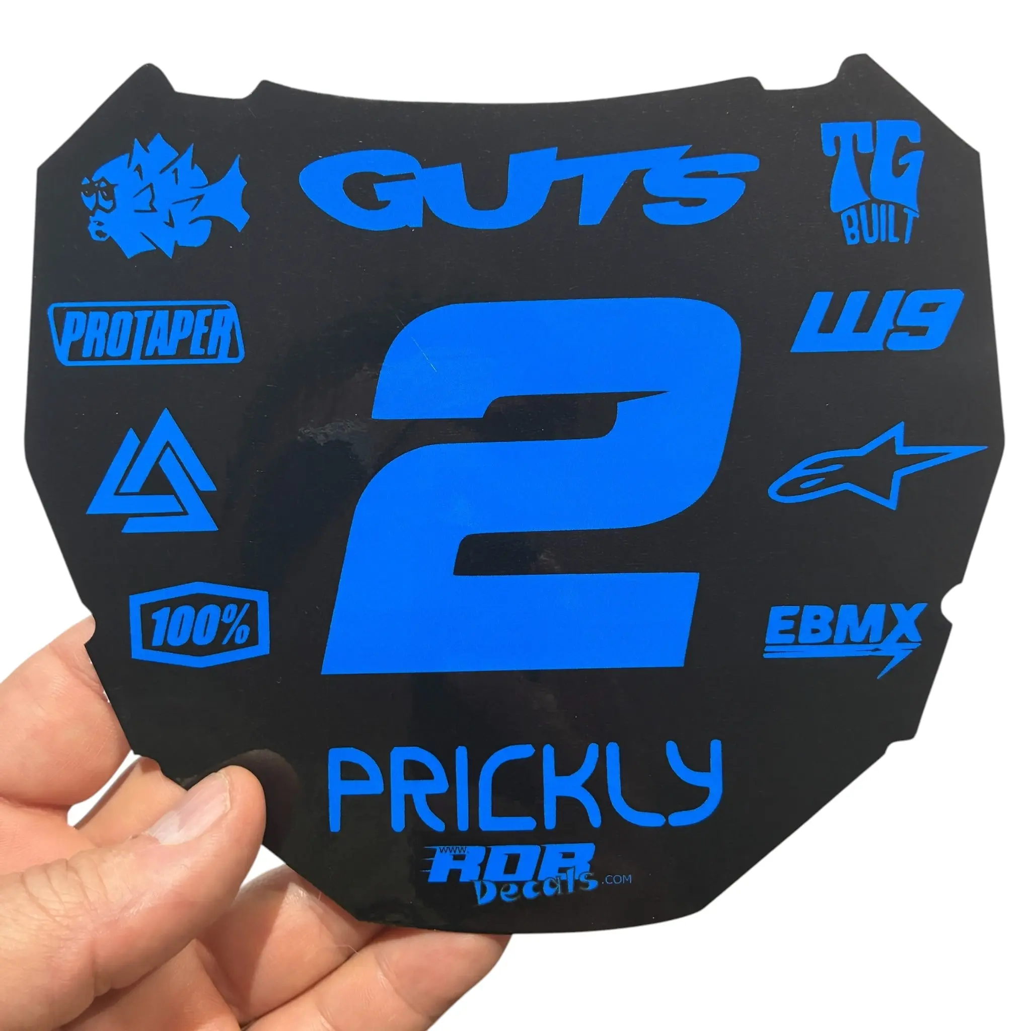 ODI Plate Decals - Solid Colors — 11 Logo Design