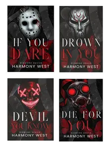 Diamond Devils (4 book series) A Spicy Dark Demon Romance Novel by Harmony West : If You Dare , Drown in You , Devil You Know , Die for You (Paperback Edition)