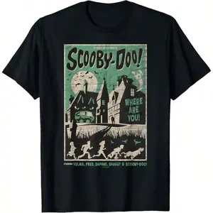Scooby - Doo Mystery Incorporated Scary House Movie Poster T-Shirt