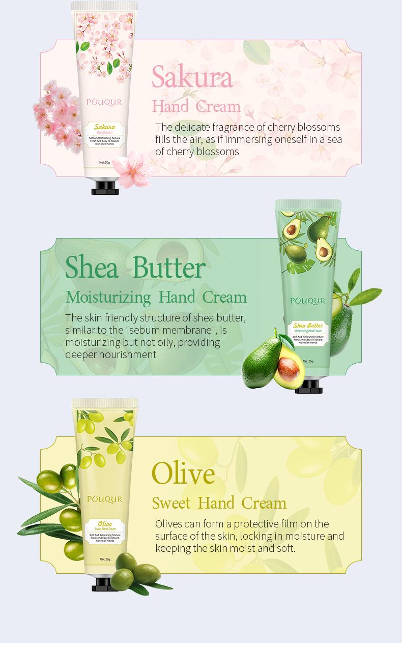 5 Packs Scented Hand Cream Set Moisturizing for Dry Skin Deep Hydration Travel Size 30ml Each Convenient to Carry in Purse Pocket Office Desk Daily Use Non-Greasy Fast Absorbing Soft Floral Scent
