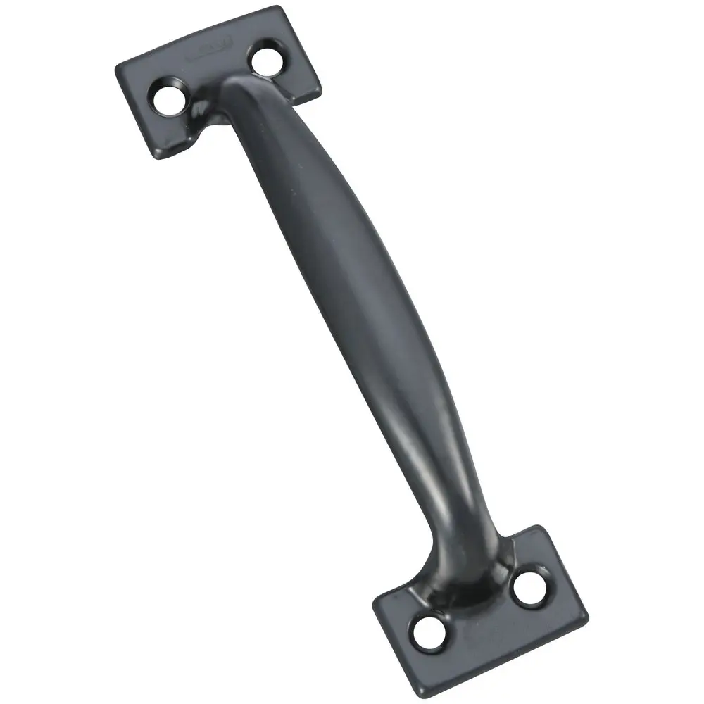 V171 6-1/2 Inch Pulls In Black  Pack Of 1 Galvanized - N116-699