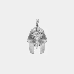 King Tut Pendant - White Gold