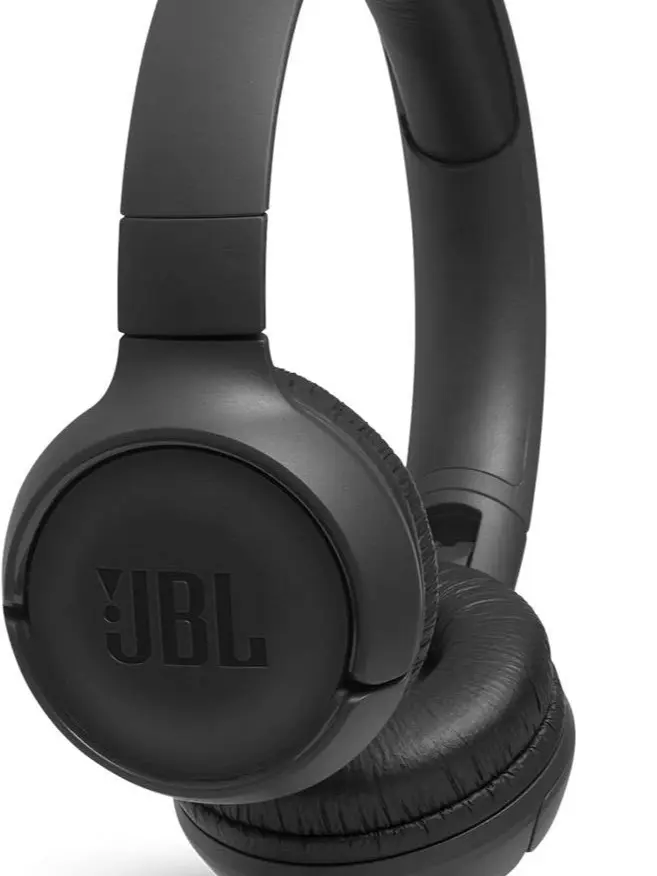 JBL Tune 500 - Wired On-Ear Headphones - Black