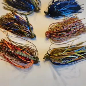 6 3/8 oz Tungsten flipping jigs